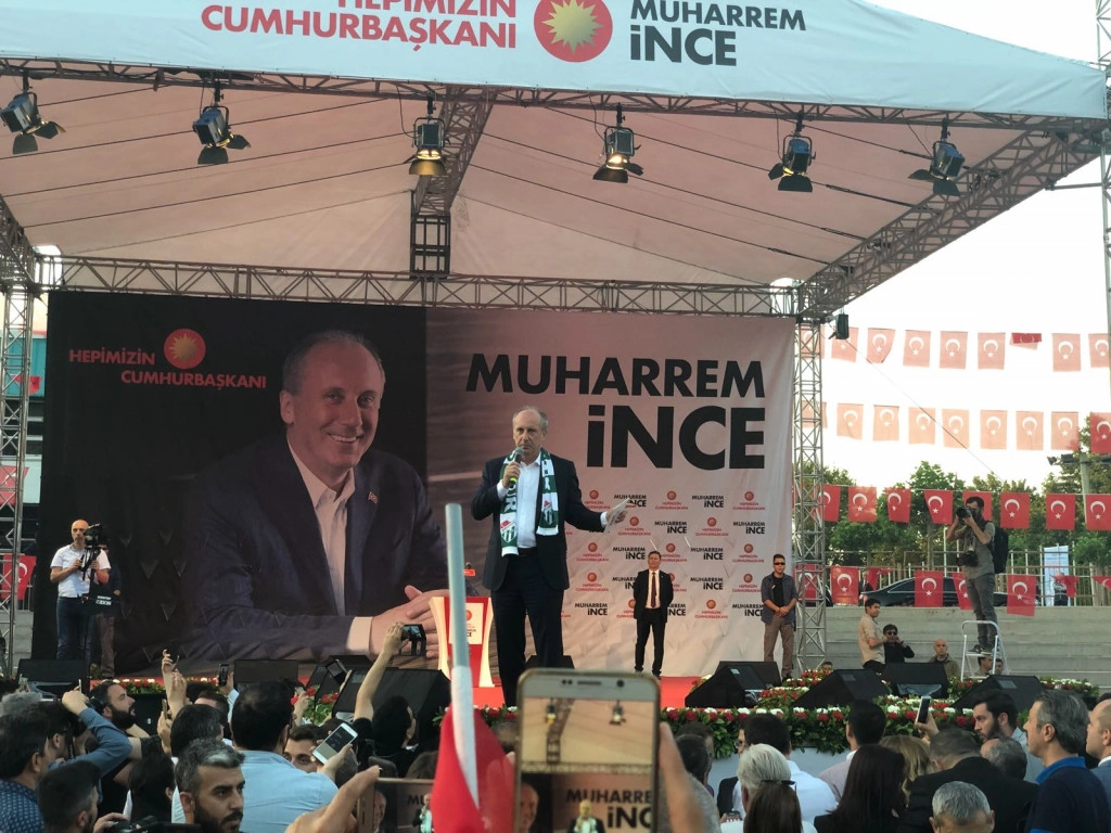 Muharrem İnce'nin Bursa Mitingi'nden fotoğraflar