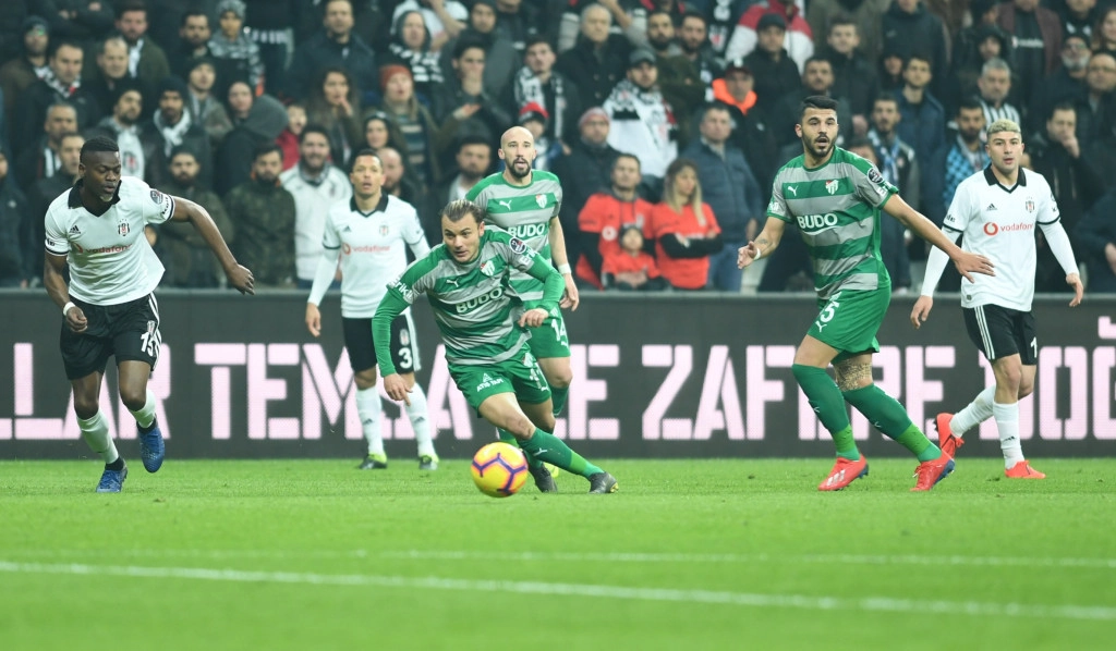 Bursaspor'a yine hüsran! İşte Beşiktaş maçının fotoğraflı öyküsü