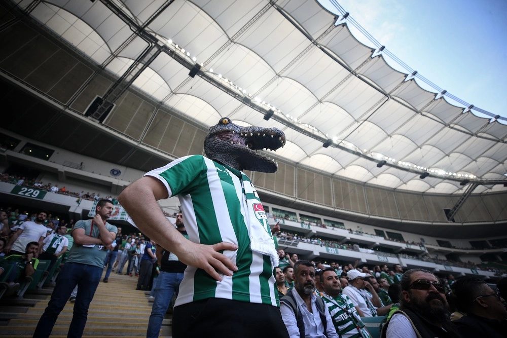 Bursaspor - Göztepespor karşılaşmasının fotoğraflı öyküsü