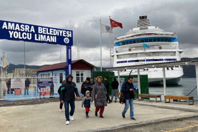 Amasra 9’uncu kez kruvaziyer ağırladı!