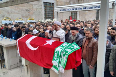 Sinan Ateş, Bursa'da son yolculuğuna uğurlandı