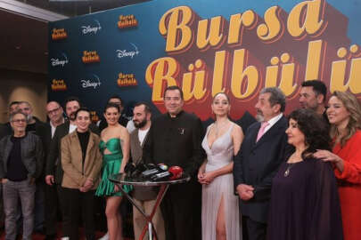 'Bursa Bülbülü'nün özel gösteriminde ünlüler geçidi