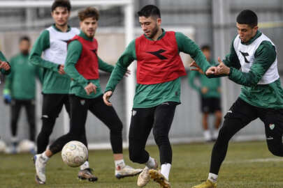 Bursaspor’da Amedspor hazırlıkları