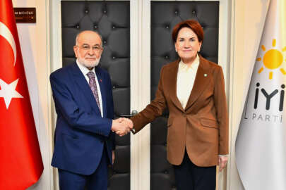 Akşener ile Karamollaoğlu görüştü