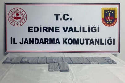 Edirne'de kaçakçılık operasyonu