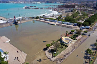 İskenderun sular altında kaldı!