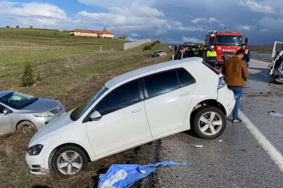 Yozgat'ta zincirleme kaza: 1 ölü, 8 yaralı   