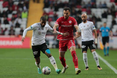 Beşiktaş, Antalya'da 3 puanı kaptı