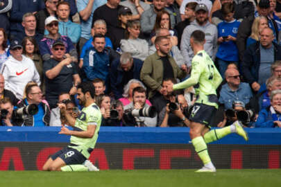 Manchester City deplasmanda farklı kazandı