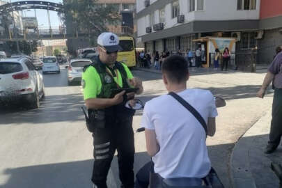 Gaziantep'te motosiklet sürücülerine ceza yağdı