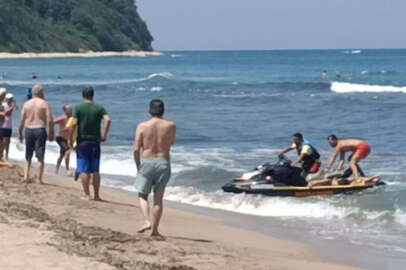 Samsun'daki deniz yasağına jandarmadan denetim