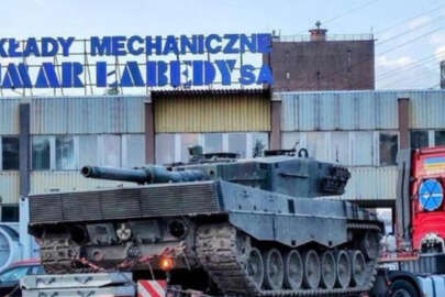 Ukrayna'ya verilen Leopard 2 tankları Polonya’da