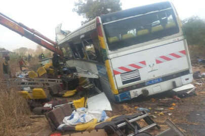 Senegal'de trafik kazası!