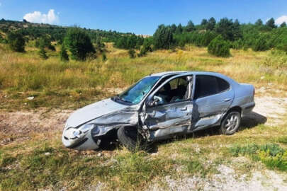 Kütahya Emet'te trafik kazası!