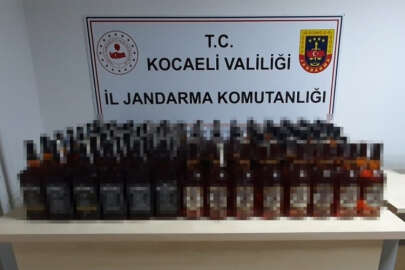 Kocaeli'de kaçak içki operasyonu!