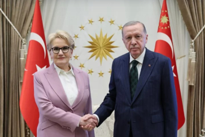 Erdoğan ile Akşener Beştepe'de görüştü