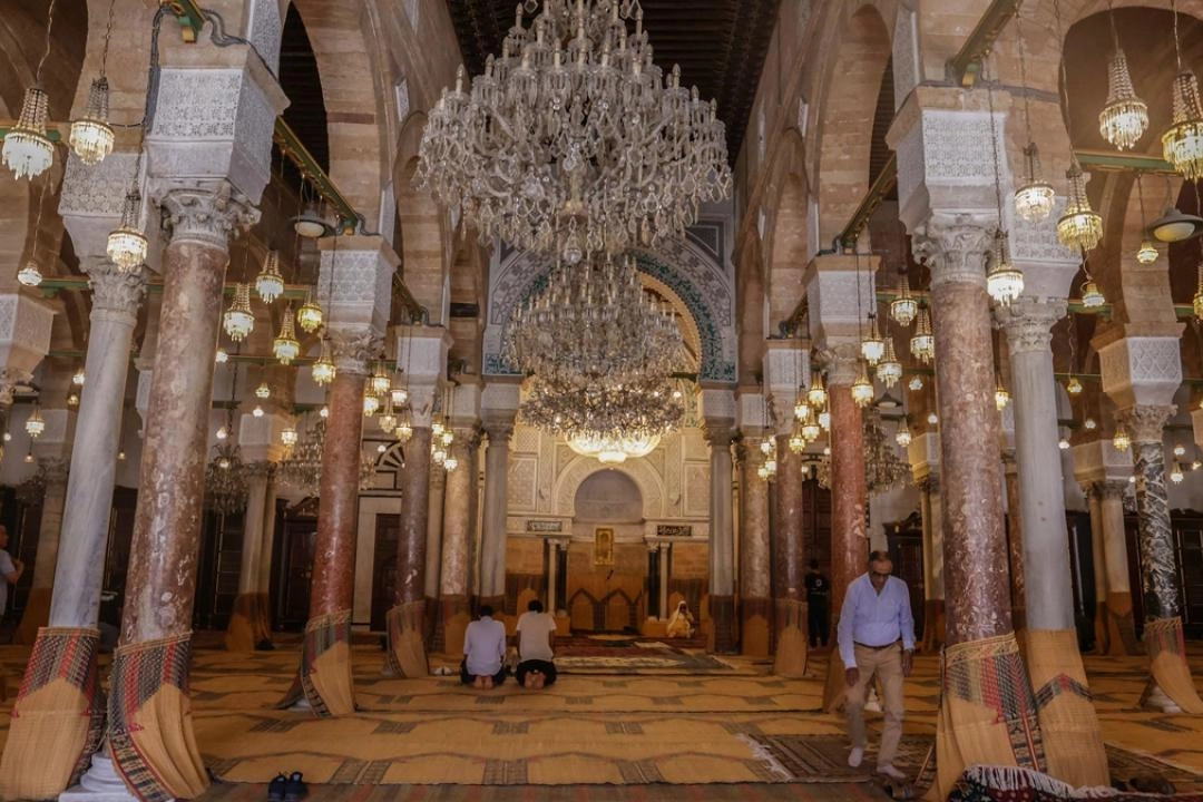 Dünyadaki ilk üniversitelerden biri kabul edilen Tunus'taki Zeytune Camii