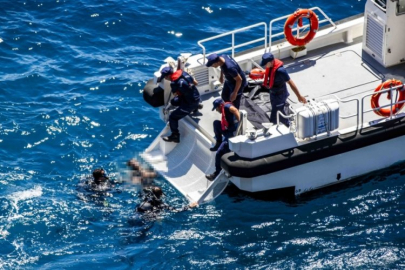 Tüple dalış yapan amatör dalgıçlar suyun altında ceset buldu