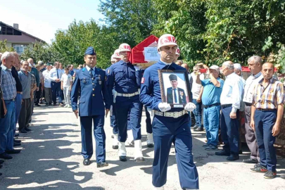 Kıbrıs Gazisi İhsan Karakuş, son yolculuğuna uğurlandı