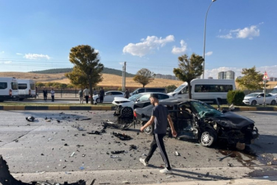 Zincirleme trafik kazası: 3 yaralı