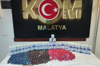 Malatya'da 2 bin 46 adet cinsel içerikli sahte ürün ele geçirildi