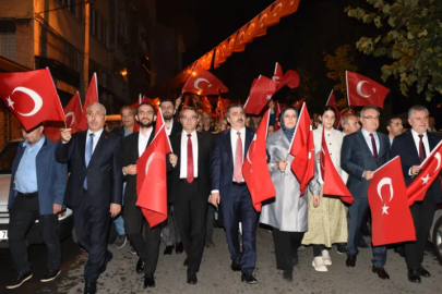 Yıldırım'da Cumhuriyet Bayramı coşkusu