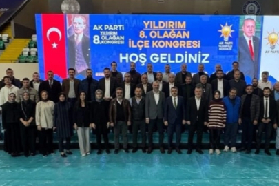 AK Parti Yıldırım İlçe Başkanlığı Kongresi gerçekleştirildi