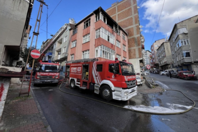 Yangın çıkan daire kullanılamaz hala geldi