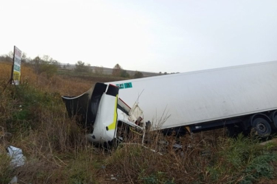 Bursa'da yağışla gelen kaza: 1 yaralı