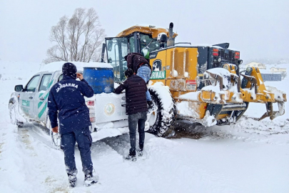 Yaylalarda mahsur kalan 7 kişi kurtarıldı