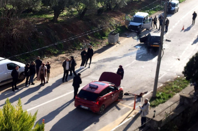 Bursa'da kafa kafaya çarpıştılar, yaralı kurtuldu!