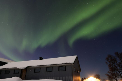 Norveç'te Kuzey Işıkları görüntülendi