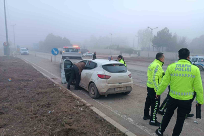 Polisten kaçan sürücü kovalamaca sonucu yakalandı